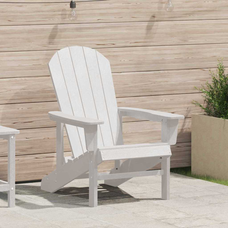 Outdoor Adirondack Chair, White
