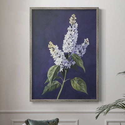 Reproduction encadrée FLORAL Series CCxxxiv - bois massif