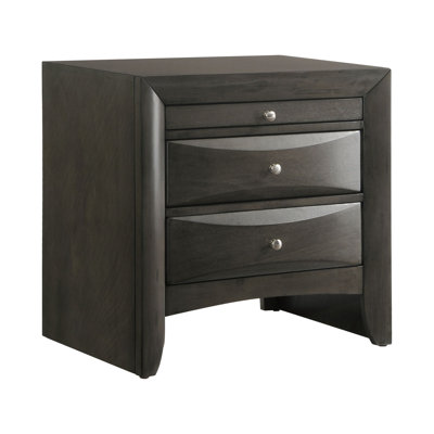 Table de chevet, noir