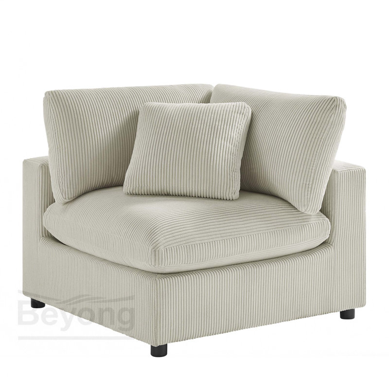 Coin de coin Chelsea - Velours côtelé beige