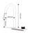 Drop In Waterfall Kitchen Sink - 33"X22" Composite Granite Quartz Single Bowl Workstation Kitchen Sink With Pull-Out Faucet-117060717