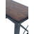 Weston Modular Solid Wood Steel Writing Desk
