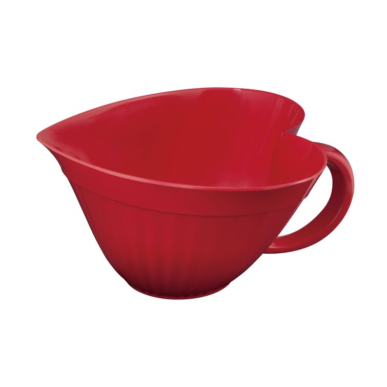 PLASTIC MEASURING BOWL WITH HANDLE