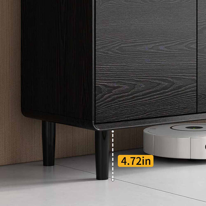 Rangement à chaussures rétro style français, 41.34" H x 55.12" W x 14.17" D