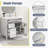 30" Bathroom Vanity with Single Sink Top, 2 Drawers & Tip-Out Drawer-1563658023
