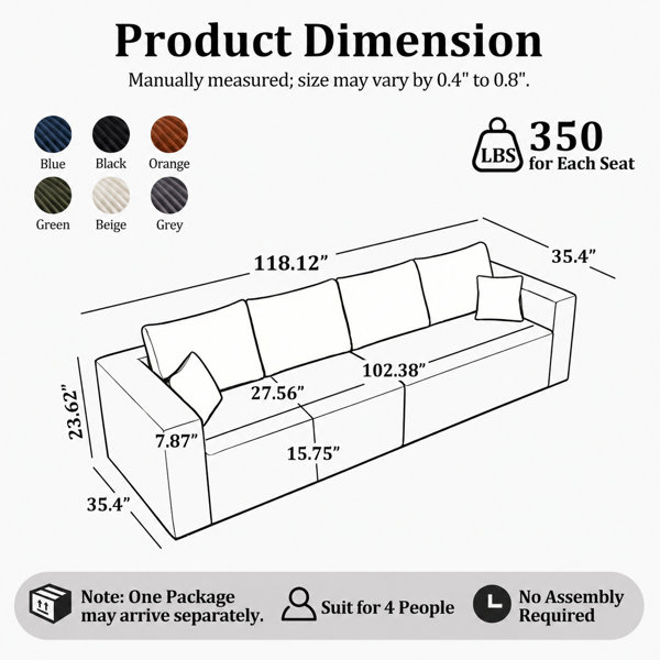 Dimensions du produit