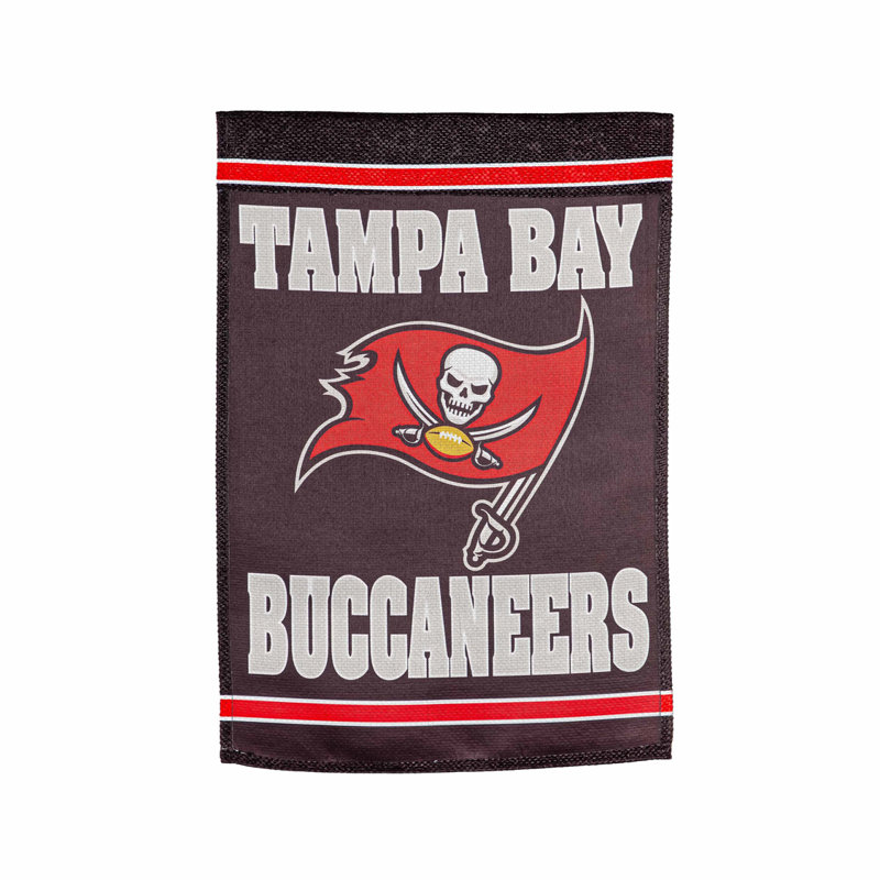 H 18 po x l 12,5 po Palaksh, Buccaneers de Tampa Bay