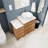 35.4'' Single Bathroom Vanity with Ceramic Top
