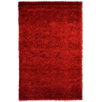 Marmala Striped Hand Woven Shag Area Rug
