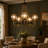 Yedidal 5-Light Dimmable Shaded Wagon Wheel Chandelier