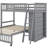 Twin Over Full Bunk Bed With Drawers-368167982