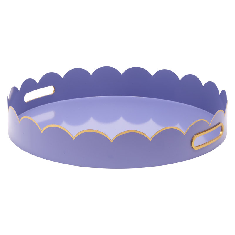 Round Lavender Eloise Tray