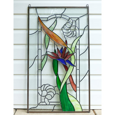 Plants & Flowers Window Panel