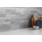 Brique Silver 2 in. x 10 in. Matte Porcelain Wall Tile (5.15 sq. ft./Case)-53641039