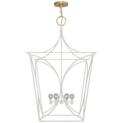 Cavanagh 6 - Light Lantern Geometric Chandelier