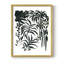 Encre Jungle I, reproduction encadrée - bois massif-269047006