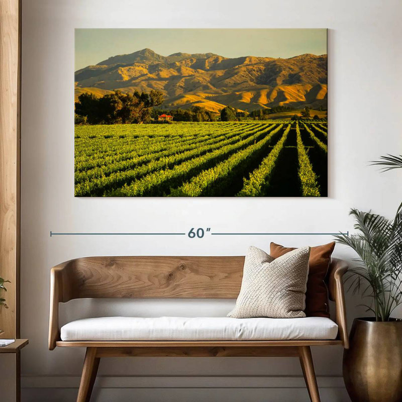 Alvord Blenheim Vineyard, H 34 po x l 51 po