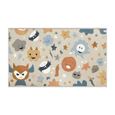 Tapis pour enfants Zoomie Kids