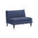 Red from Scalamandre Crafted by Cloth & Company Concord Settee in Solids