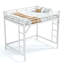 Lit mezzanine en métal avec échelles doubles et barrières de sécurité, échelle facile à monter-2135568821-2135568827