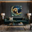 Art mural sur toile gris Wildlife Potto-1092669190