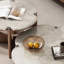 Table basse haut de gamme en marbre de luxe clair-112608722