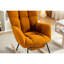 Chaise berçante en mousse avec repose-pieds réglable, chaise de salon, poids de 32,4 lb-1844591185