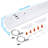 4ft 3cct Commercial Led Linear Strip Light With Emergency Battery Backup, 120-277v