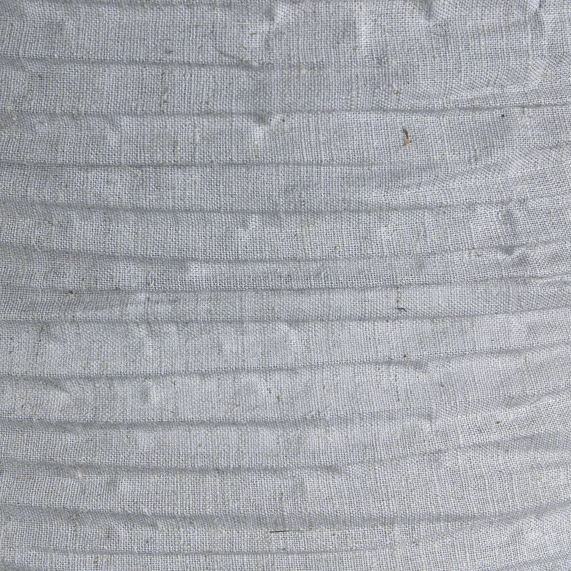 Yaqub 1 - Light Grey Drum Pendant, 25cm H x 50cm W x 50cm D