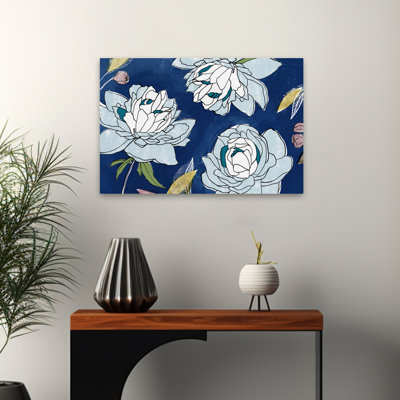 Plantes, fleurs, courtoisie II, art mural