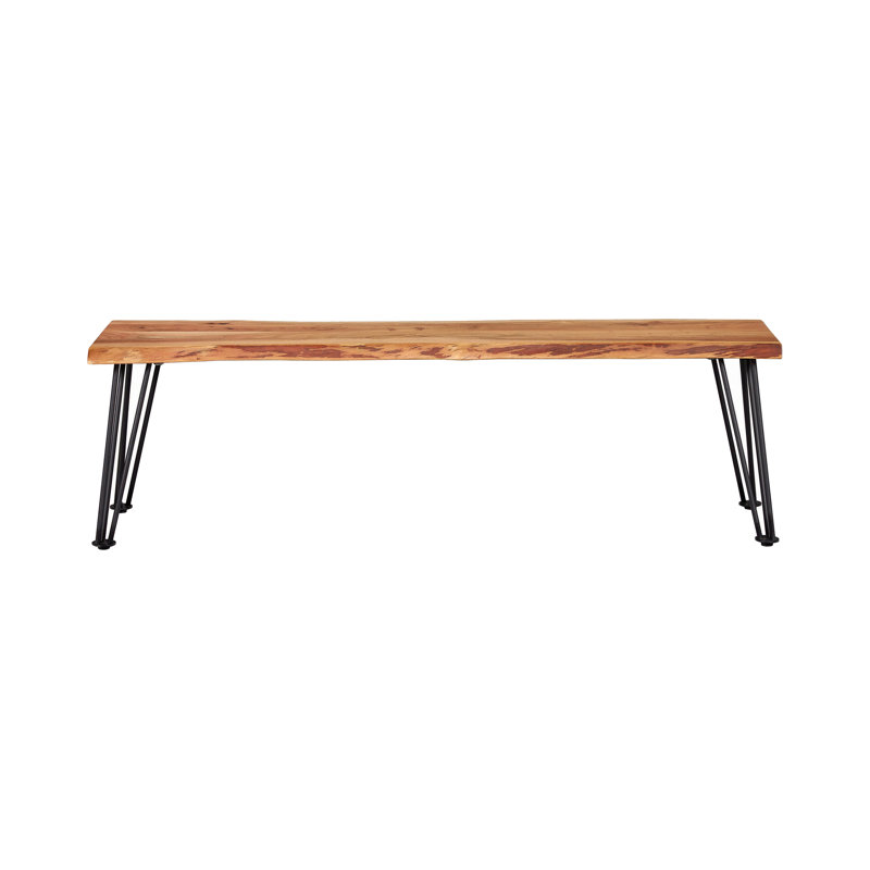 Florah Solid Wood Bench