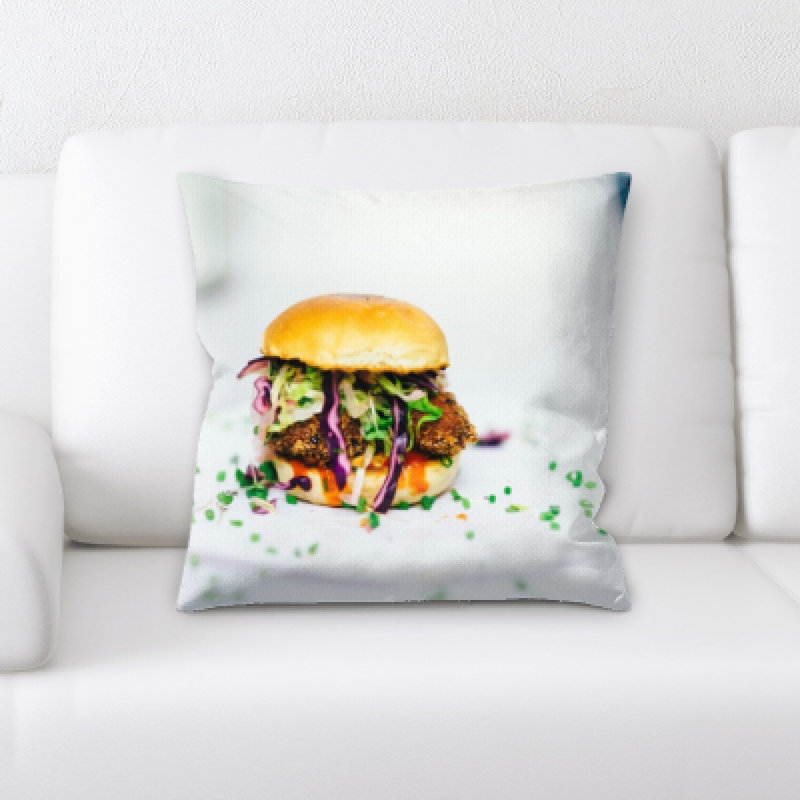 Appetizing Food Throw Pillow