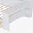  Wooden Daybed with Storage Shelves, Drawers, and Study Desk for Multi-functional Use-142284354-142284352