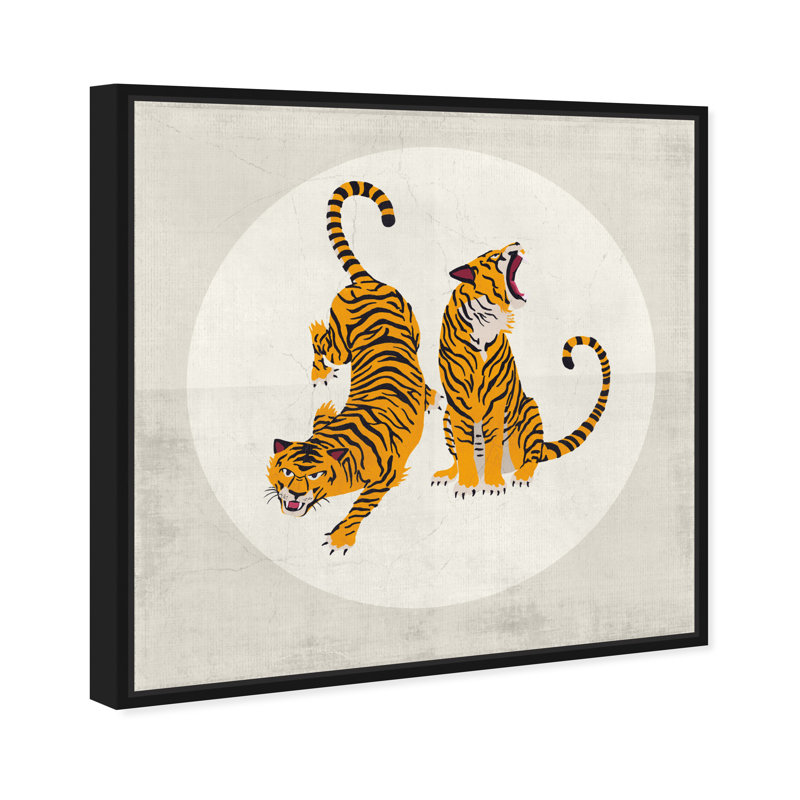 Prêt pour la fête - Impression sur toile, Cadre noir, H 13 po x l 13 po