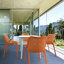 Chaise d'appoint empilable d'extérieur Farrah-735061642