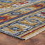 Tapis noué à la main en laine safran Zahara-112929863