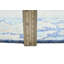 Tapis oriental bleu 8X11 One-of-a-Kind