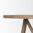 Mango Round Solid Wood Top with Solid Wood Base Dining Table