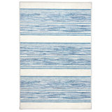 Striped Machine Printed Polyester Ellington Area Rug