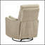 Fauteuil inclinable et pivotant moderne avec revêtement en microfibre, confort moelleux et coussins assortis pour le salon-1478499932
