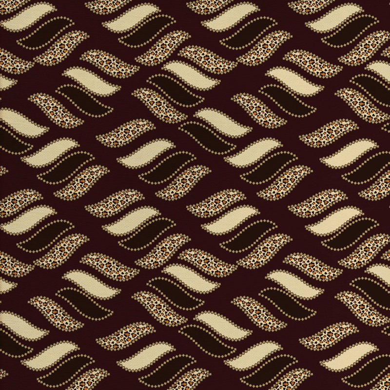 Tissu africain ethnique, l 58 po x L 72 po