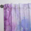 Multicolore luxueux, art abstrait fluide - Rideau abstrait - Velours obscurcissant - 1 panneau