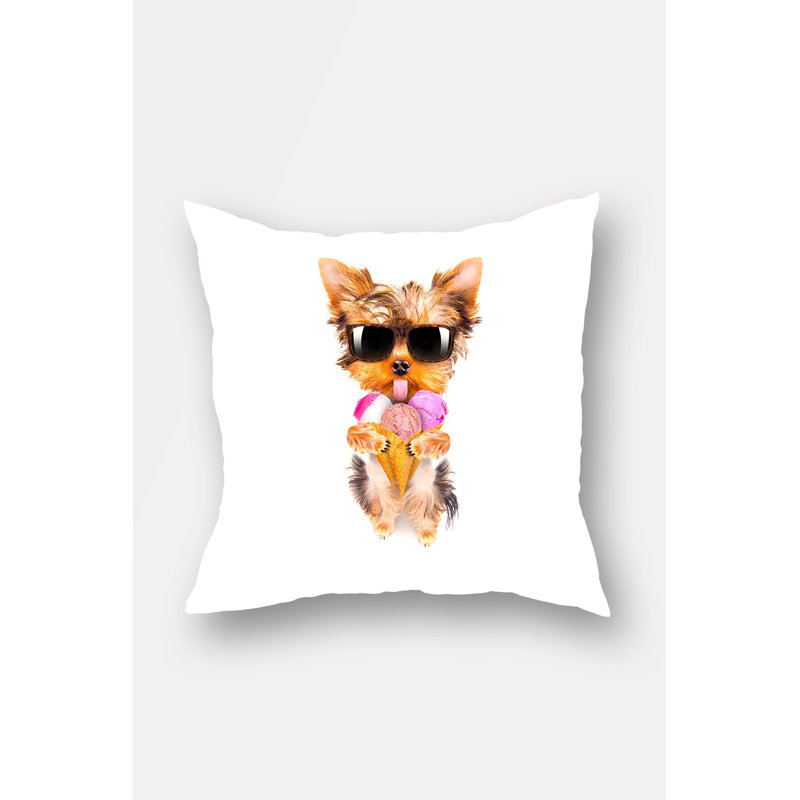 Housse de coussin en polyester Emyree