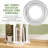 Spinks 360° Rotating Bookshelf, 4 Tiers Corner Shelf, Rotating Bookcase For Bedroom, Living Room