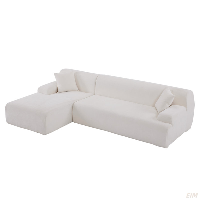Canapé modulaire 2 pièces 2 pièces, Chenille beige incorrect