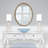Yaziel Solid Wood Frame Mirror