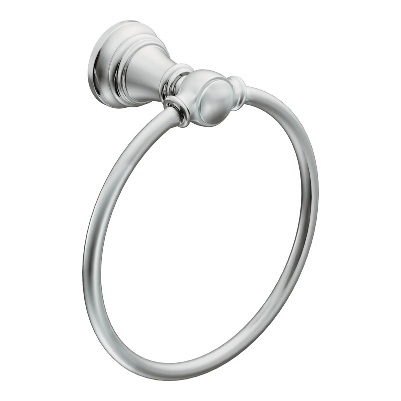 Weymouth Wall Mounted Towel Ring, Chrome