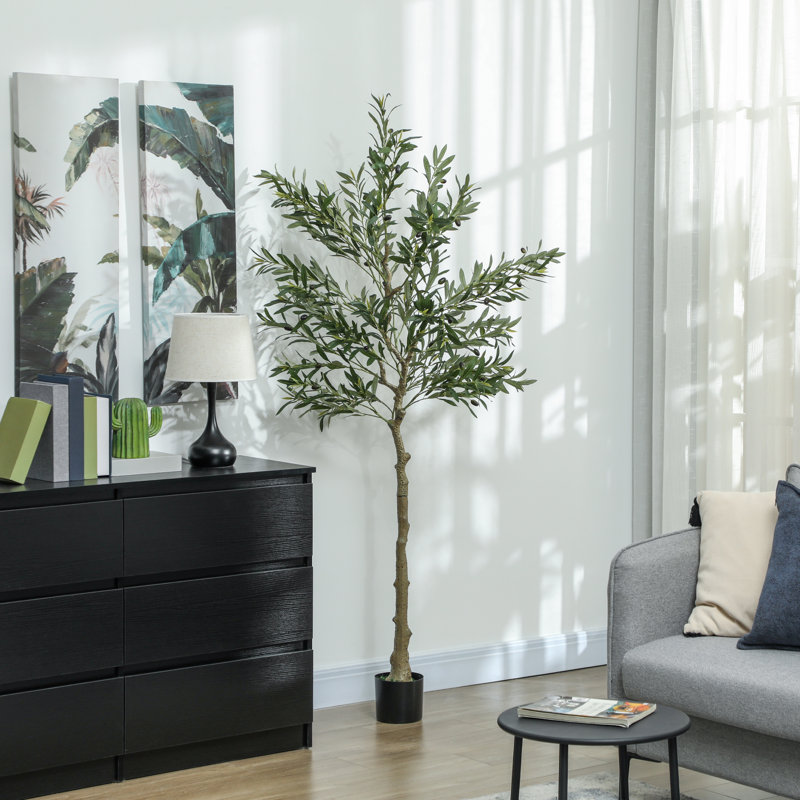 180cm Faux Olive Plant in Pot