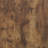 Rustic Hickory Engineered Wood & Iron Wrap Side Table-2118447096