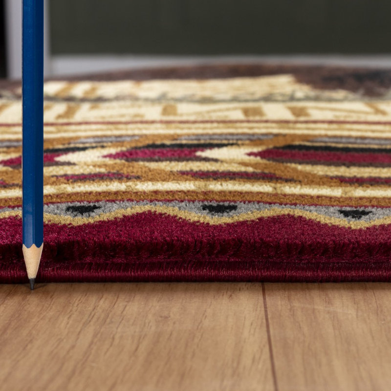 Devari Hand Knotted Animal Print Indoor / Outdoor Rug